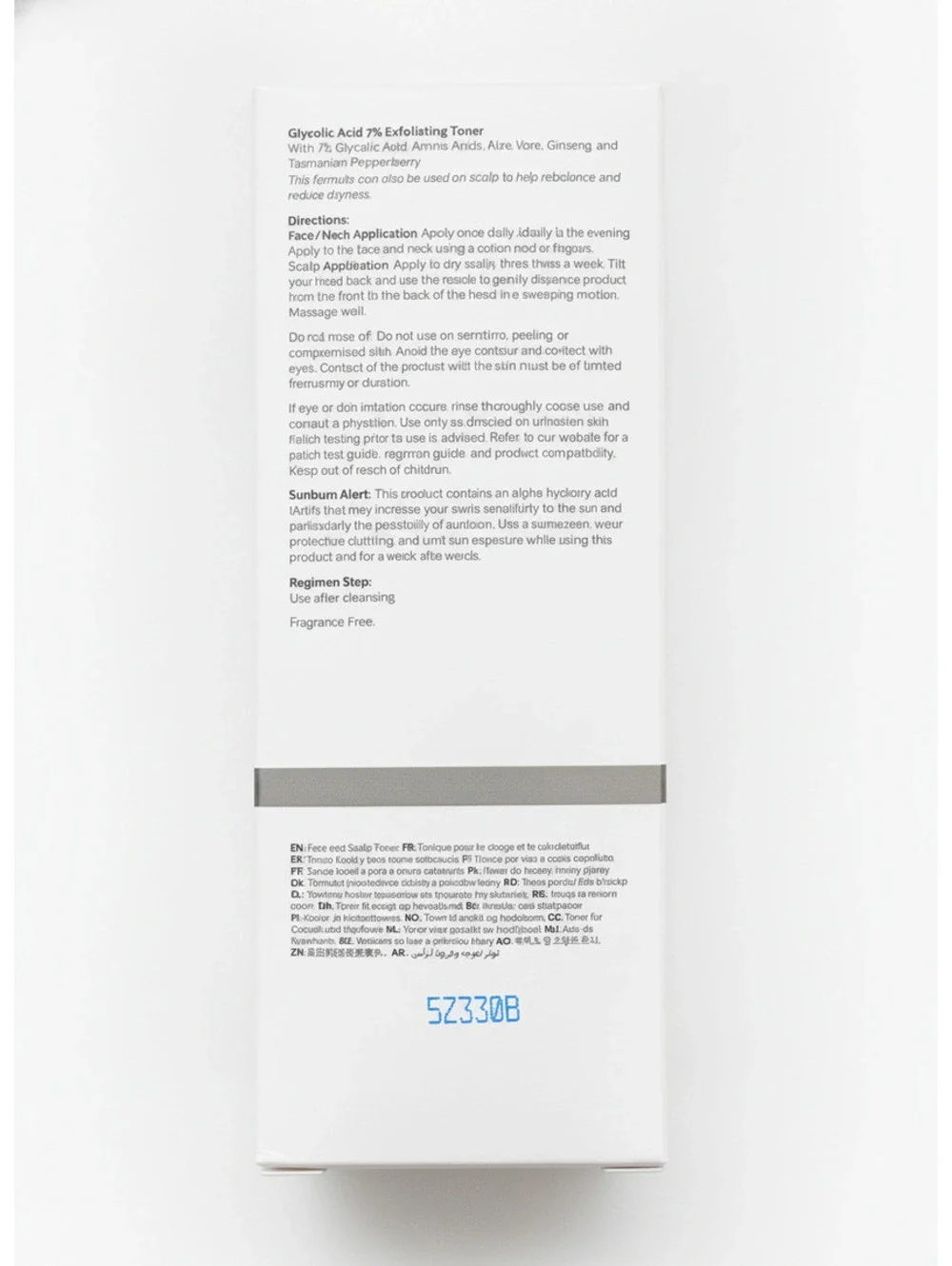 The Ordinary Glycolic Acid 7% Exfoliating Toner 240ml